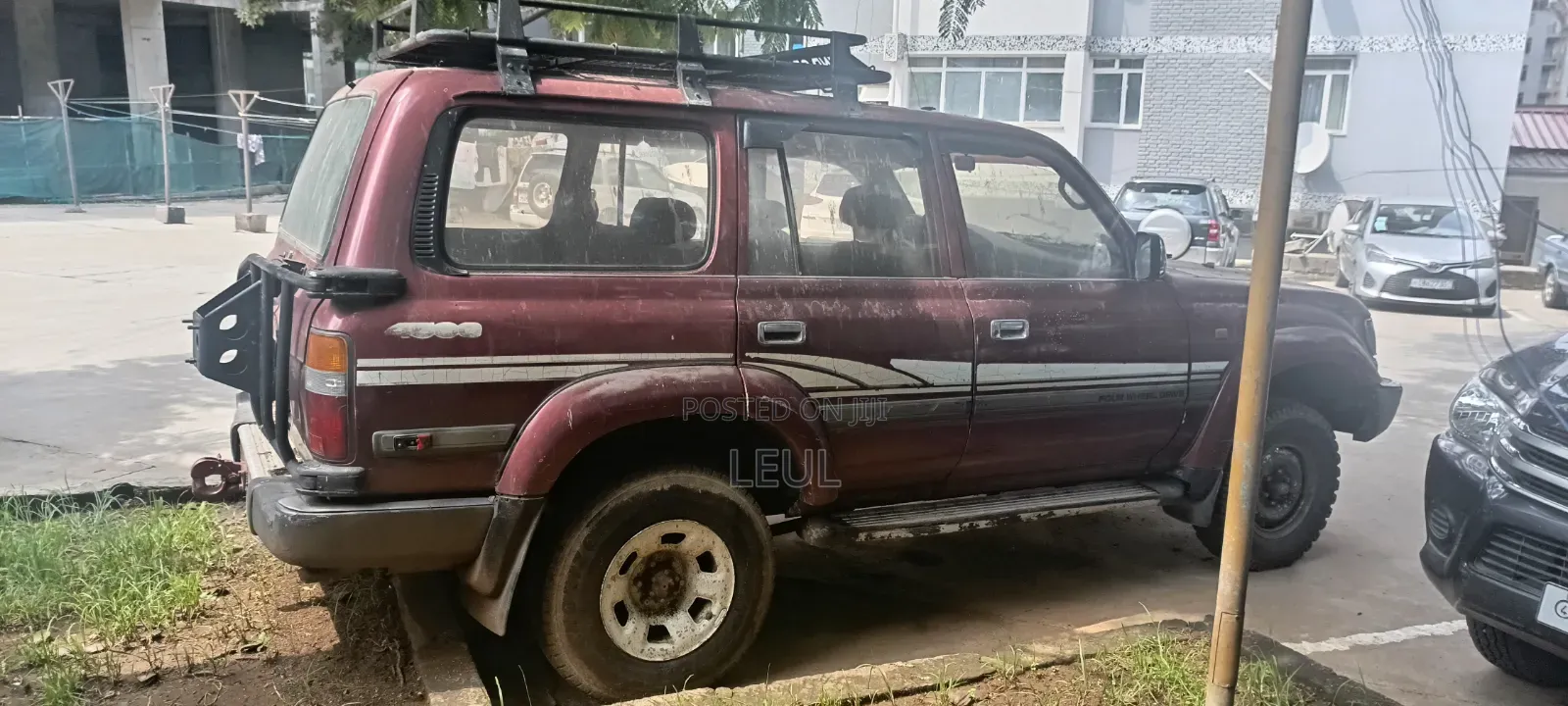 Toyota Land Cruiser 1994 Red
