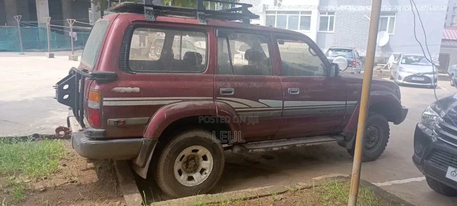 Toyota Land Cruiser 1994 Red