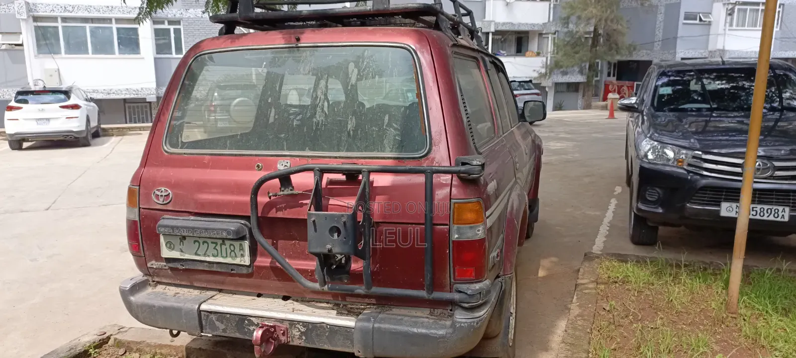 Toyota Land Cruiser 1994 Red