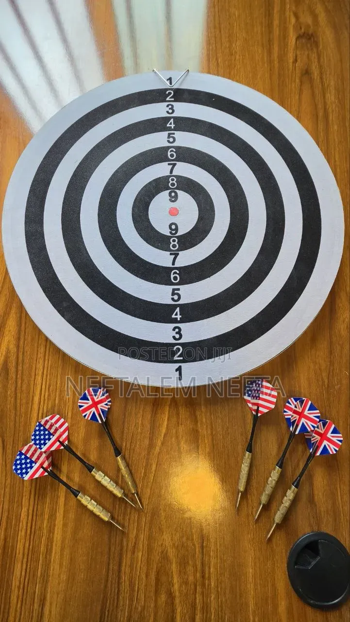2 in 1 Regulation Size Steel Tip Dart Board