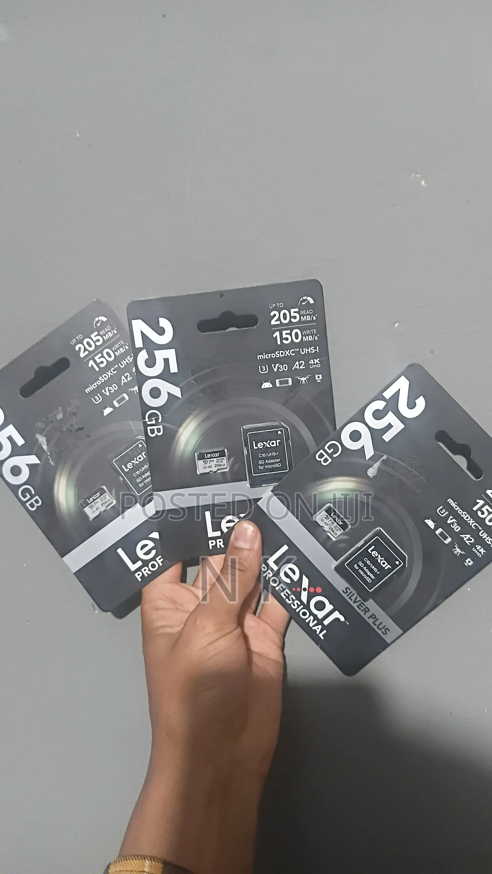 Lexar Professional Micro SD Card SILVER PLUS MicroSDXC 256GB