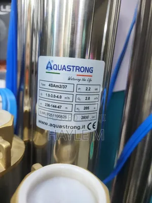 Aquastrong Borehole Water Pump 3hp Italy