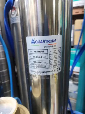 Aquastrong Borehole Water Pump 2hp Italy