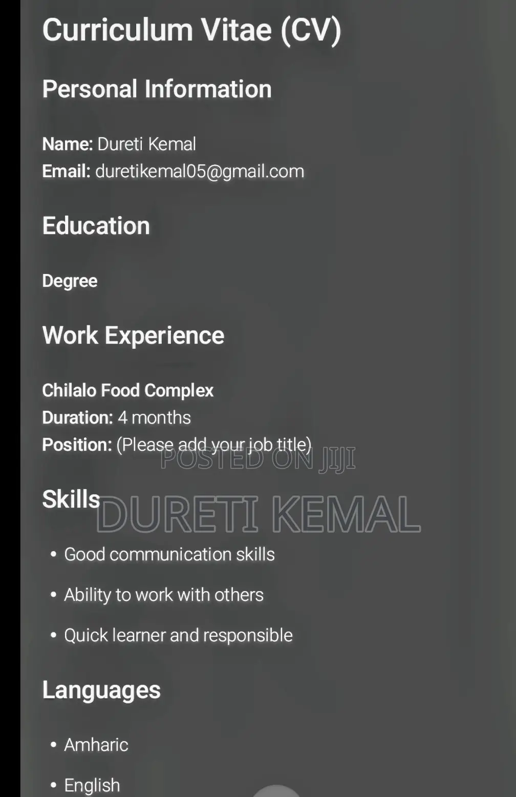 Sales Representative – Agricultural Machinery