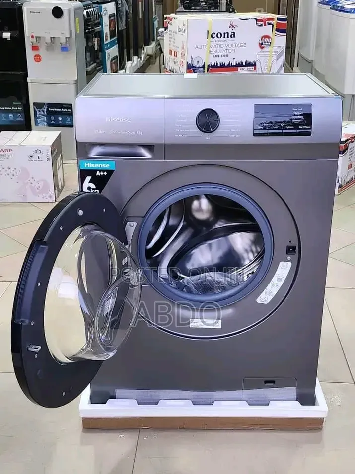 Hisense Automatic Front Washing Mashne 14kg Digtal Full Automatic