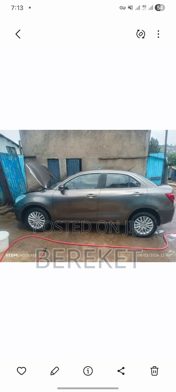Suzuki Dzire 2022 Silver
