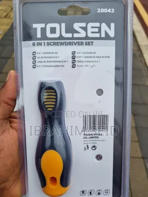 TOLSEN 6 in 1 Screwdriver Set