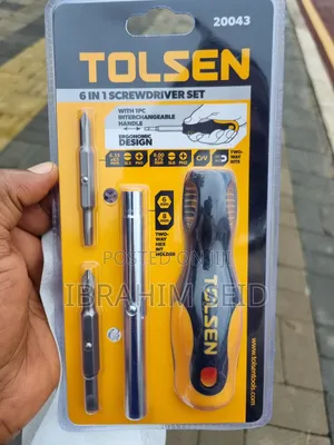 TOLSEN 6 in 1 Screwdriver Set