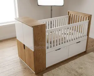 Baby Bed With Shelf P30 C1027