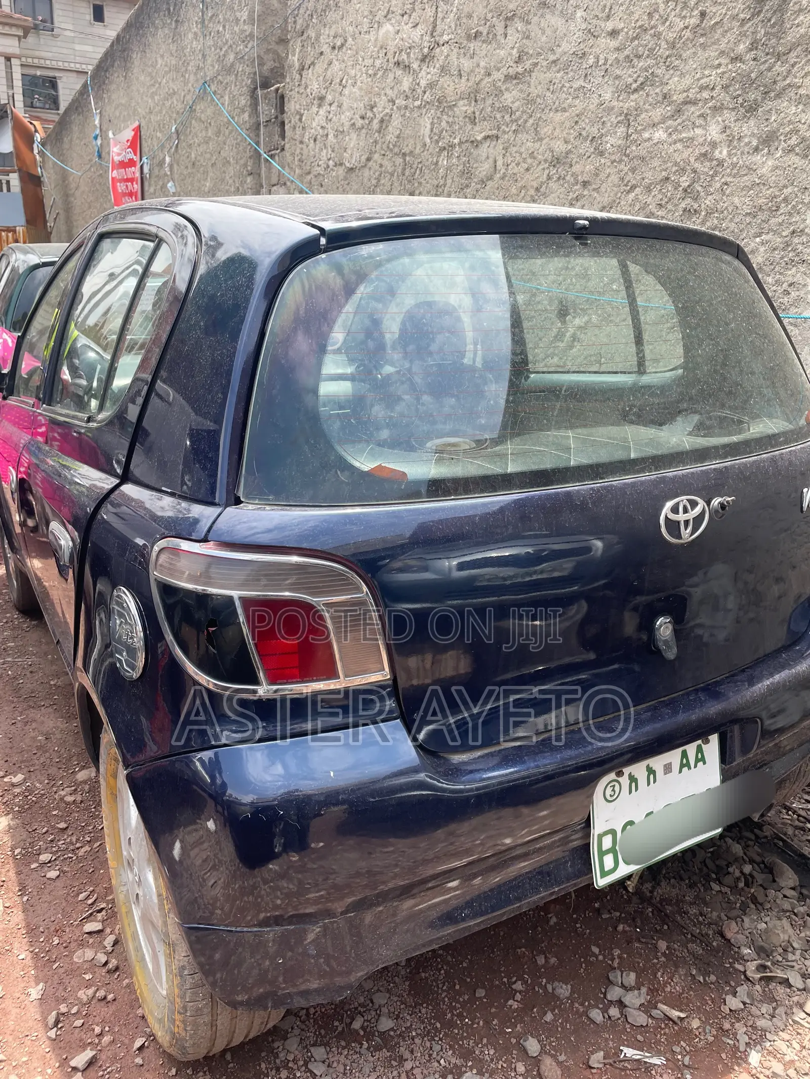 Toyota Vitz 2001 Purple