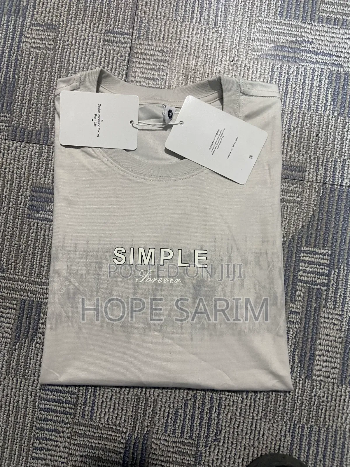 "SIMPLE Forever" Premium Graphic Tee: