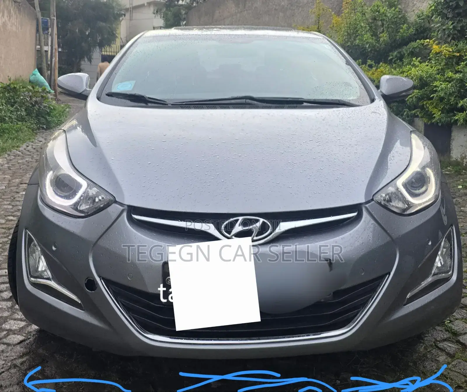 Hyundai Avante 2015 Gray