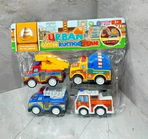  Urban Construction Team – 4-in-1 Friction Vehicle Set 