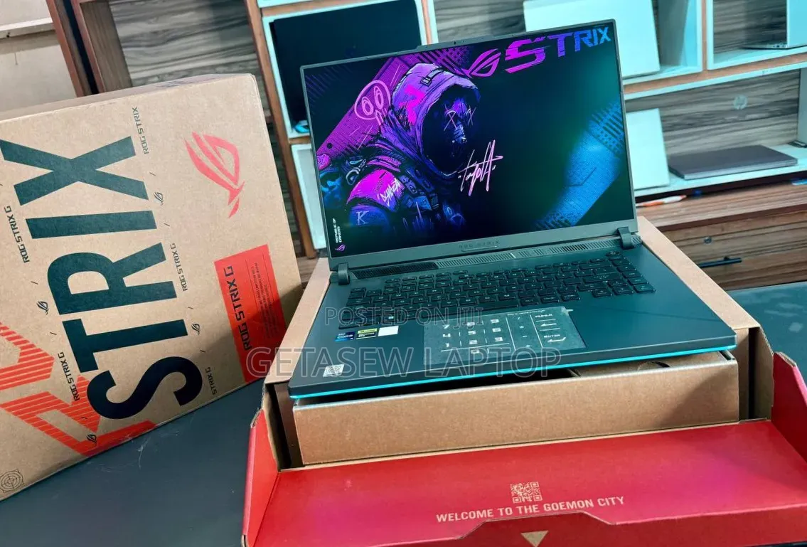 New Laptop Asus ROG Strix G16 G614 16GB Intel Core i9 SSD 1T