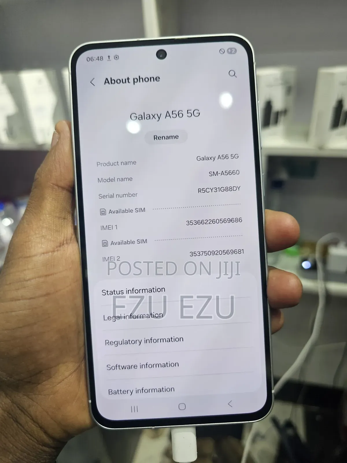 New Samsung Galaxy A56 256 GB
