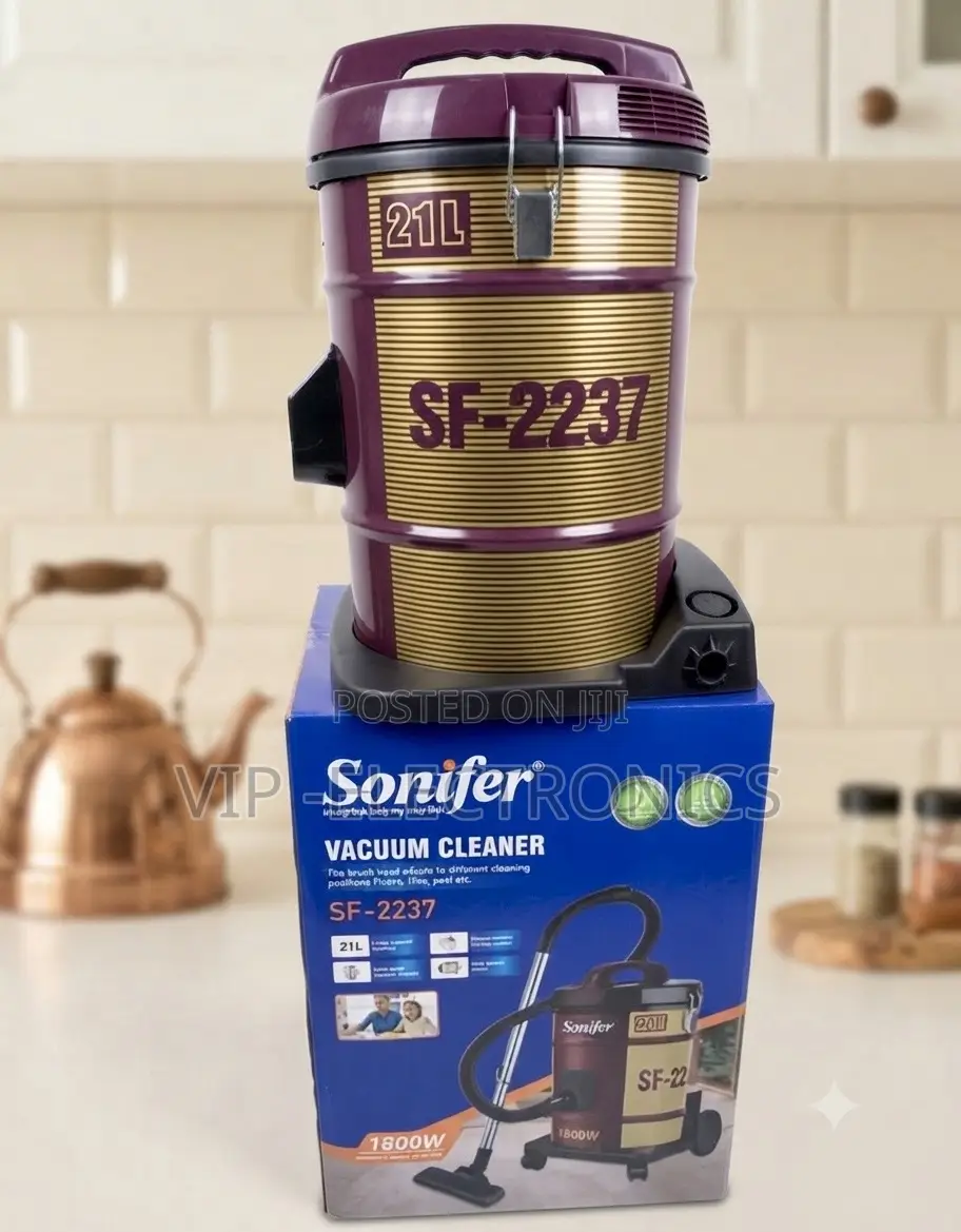 Sonifer Vacuum Cleaner. Equipped With a Powerful 1800W Motor