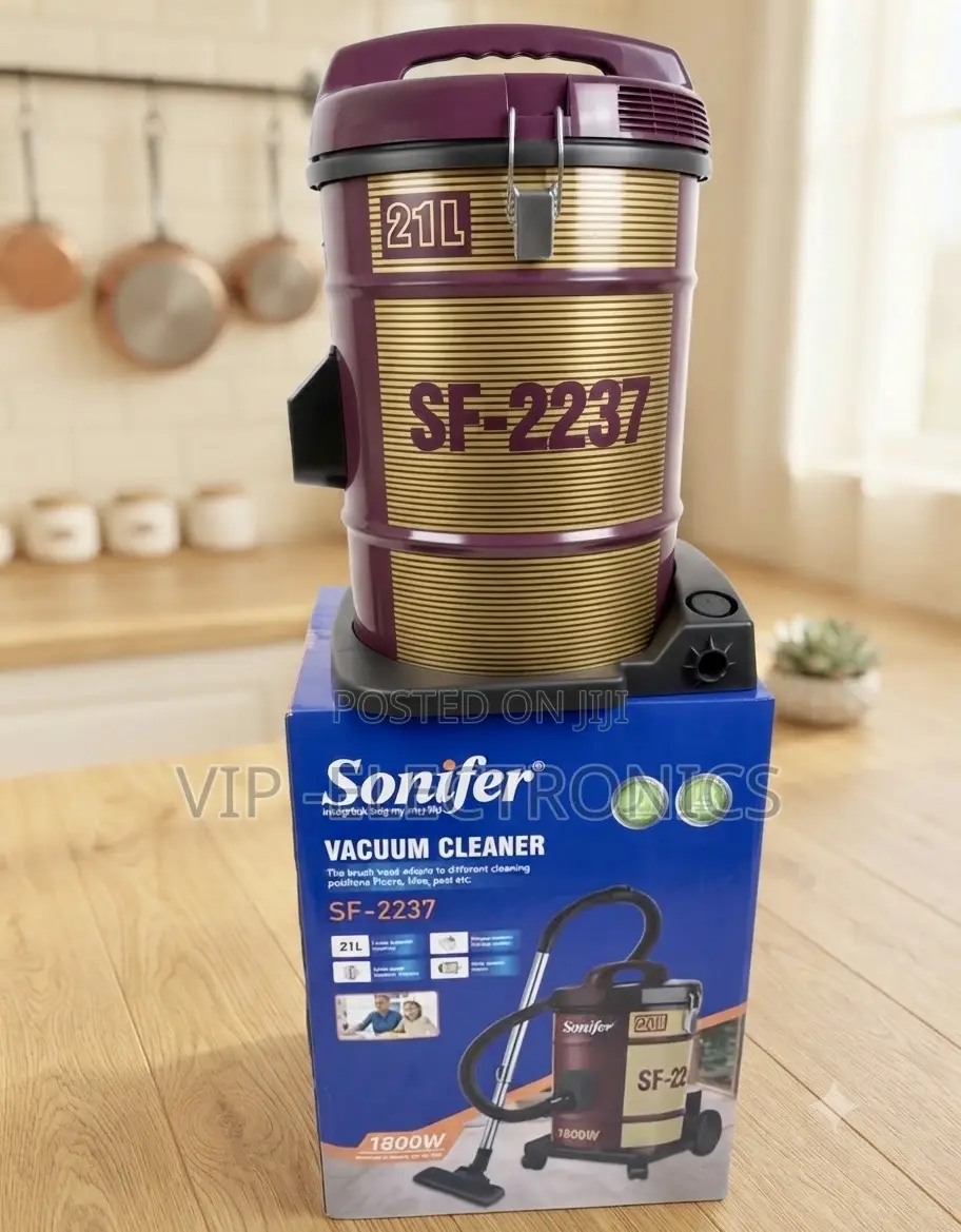 Sonifer Vacuum Cleaner. Equipped With a Powerful 1800W Motor
