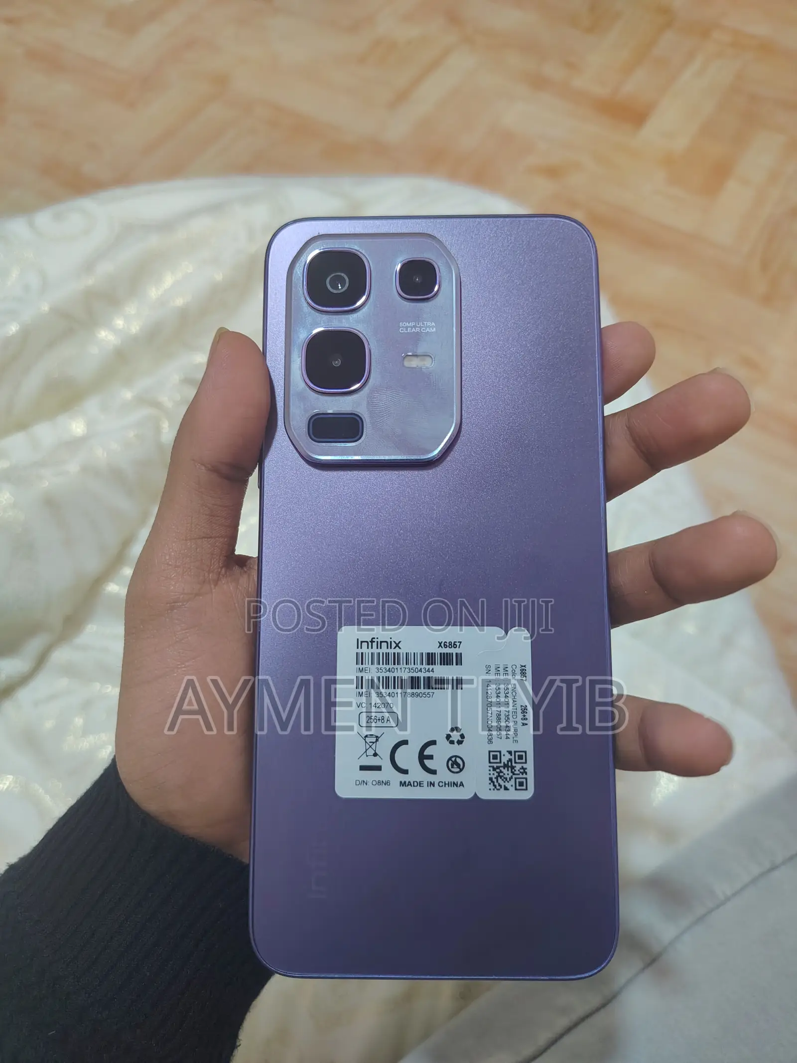 New Infinix Note 50 Pro 256 GB Purple