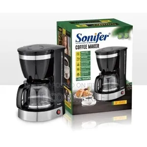Sonifer 1.25l/ 12 Cups Automatic Drip Coffee Maker