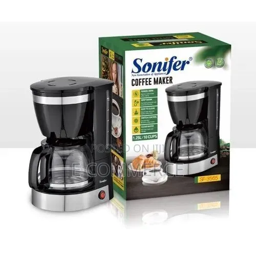 Sonifer 1.25l/ 12 Cups Automatic Drip Coffee Maker