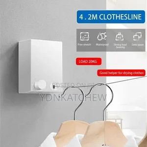 Retractable Clothesline Rope( ☛ልብስ በትንሽ ቦታ ማድረቅ የሚያስችል አስደናቂ ማስጫ