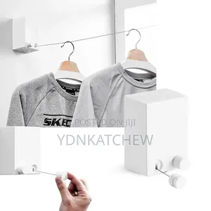 Retractable Clothesline Rope( ☛ልብስ በትንሽ ቦታ ማድረቅ የሚያስችል አስደናቂ ማስጫ