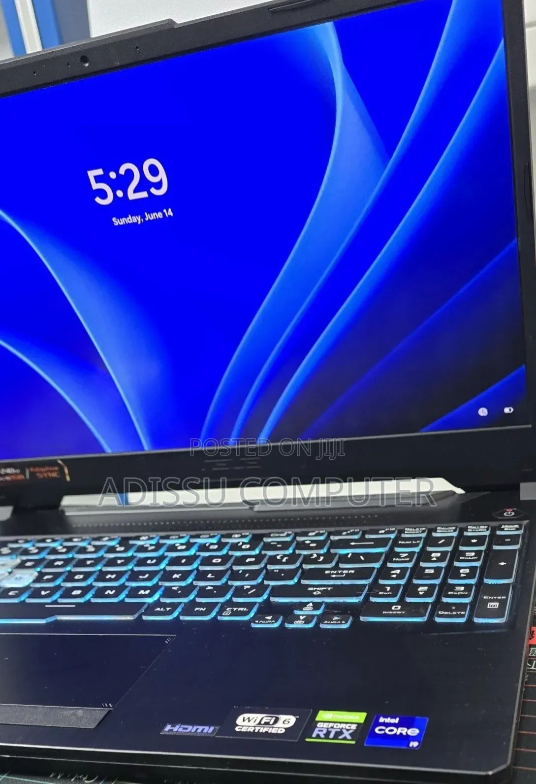 New Laptop Asus ROG Strix G15 16GB Intel Core i9 SSD 512GB