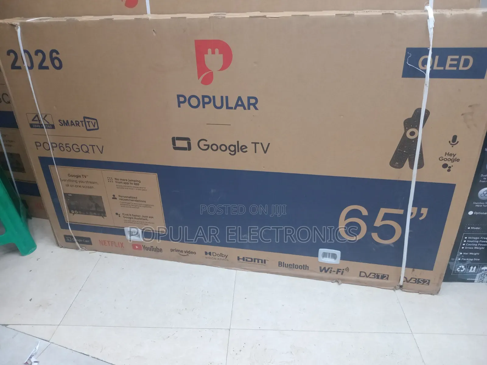 Popular 65inchi Smart Android TV Qled TV