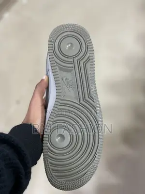 Air Force 1 Custom Light Gray Sneakers