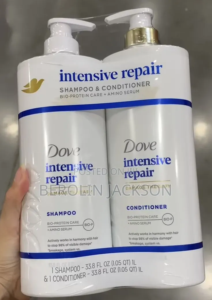 Dove Shampoo and Conditioner, Soup