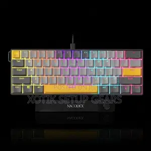 Ajazz X Nacodex NK61 60% Mechanical Keyboard - Wired Gaming Keyboard