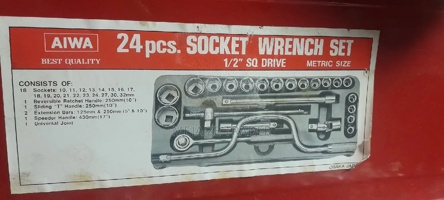 24pcs Socket Wrench