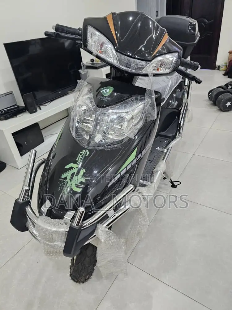 New Motorcycle 2025 Black