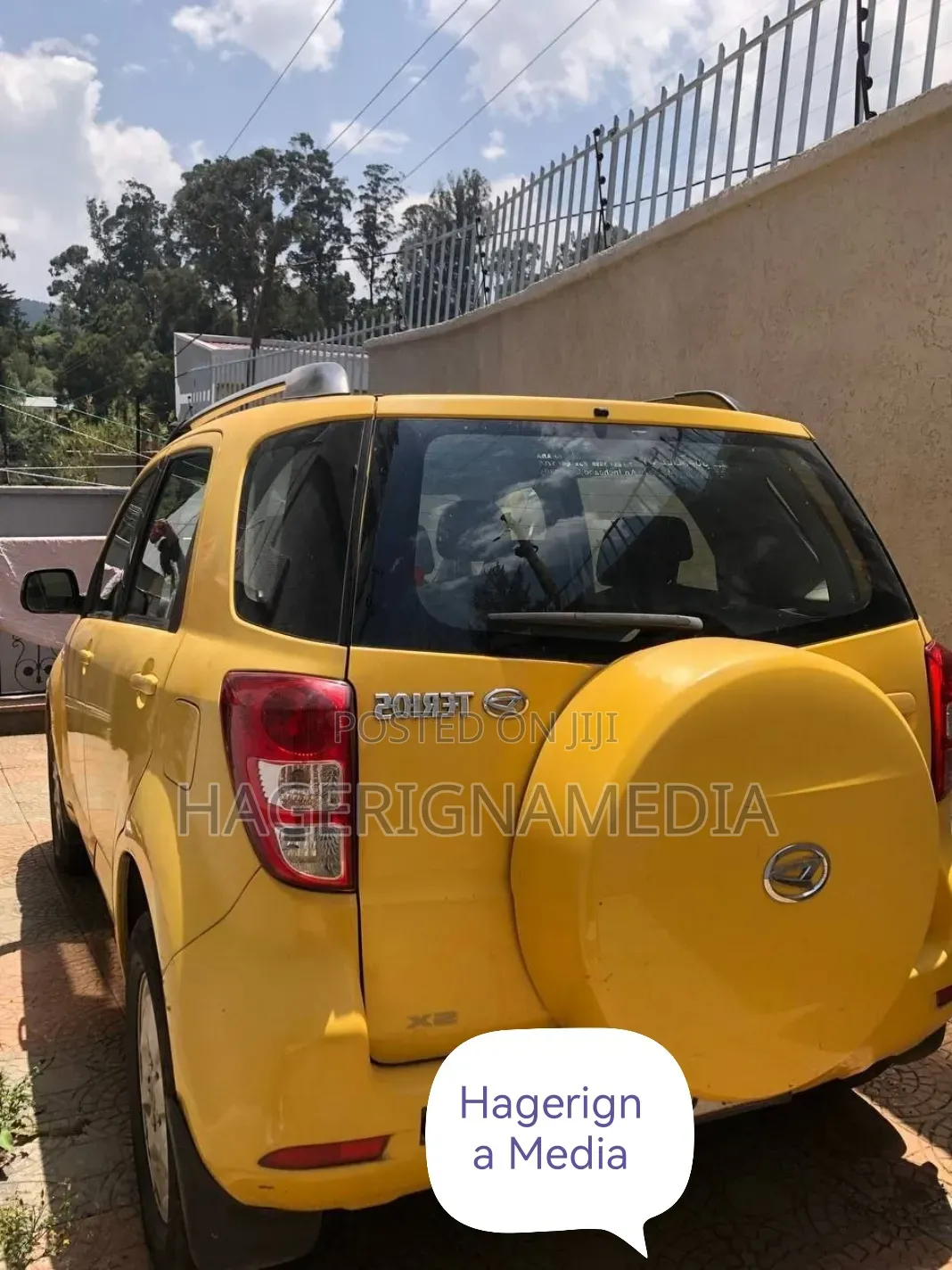Daihatsu Terios 2007 Yellow