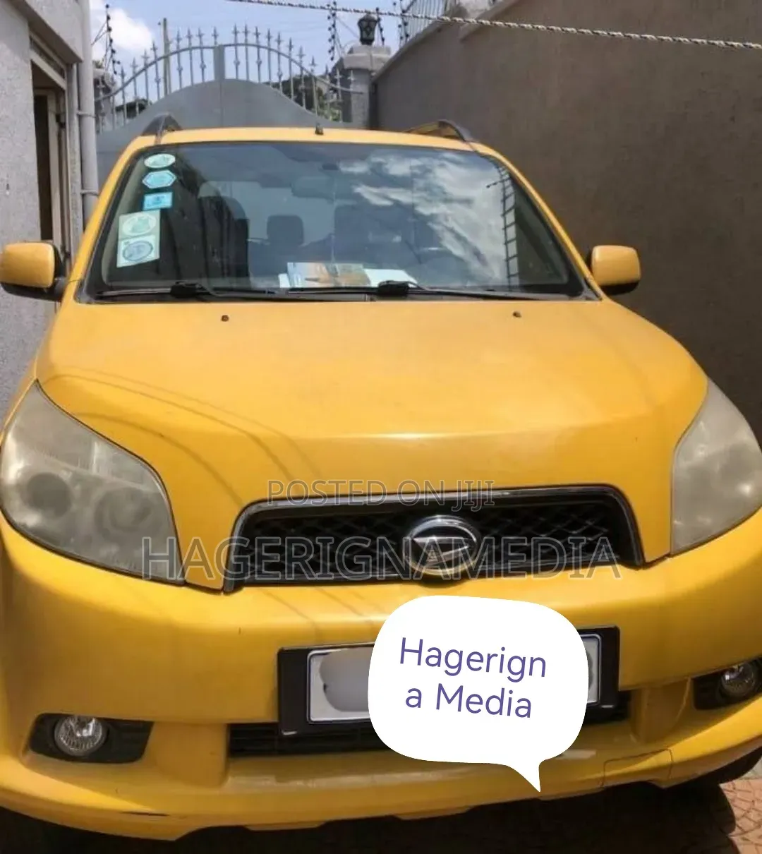 Daihatsu Terios 2007 Yellow