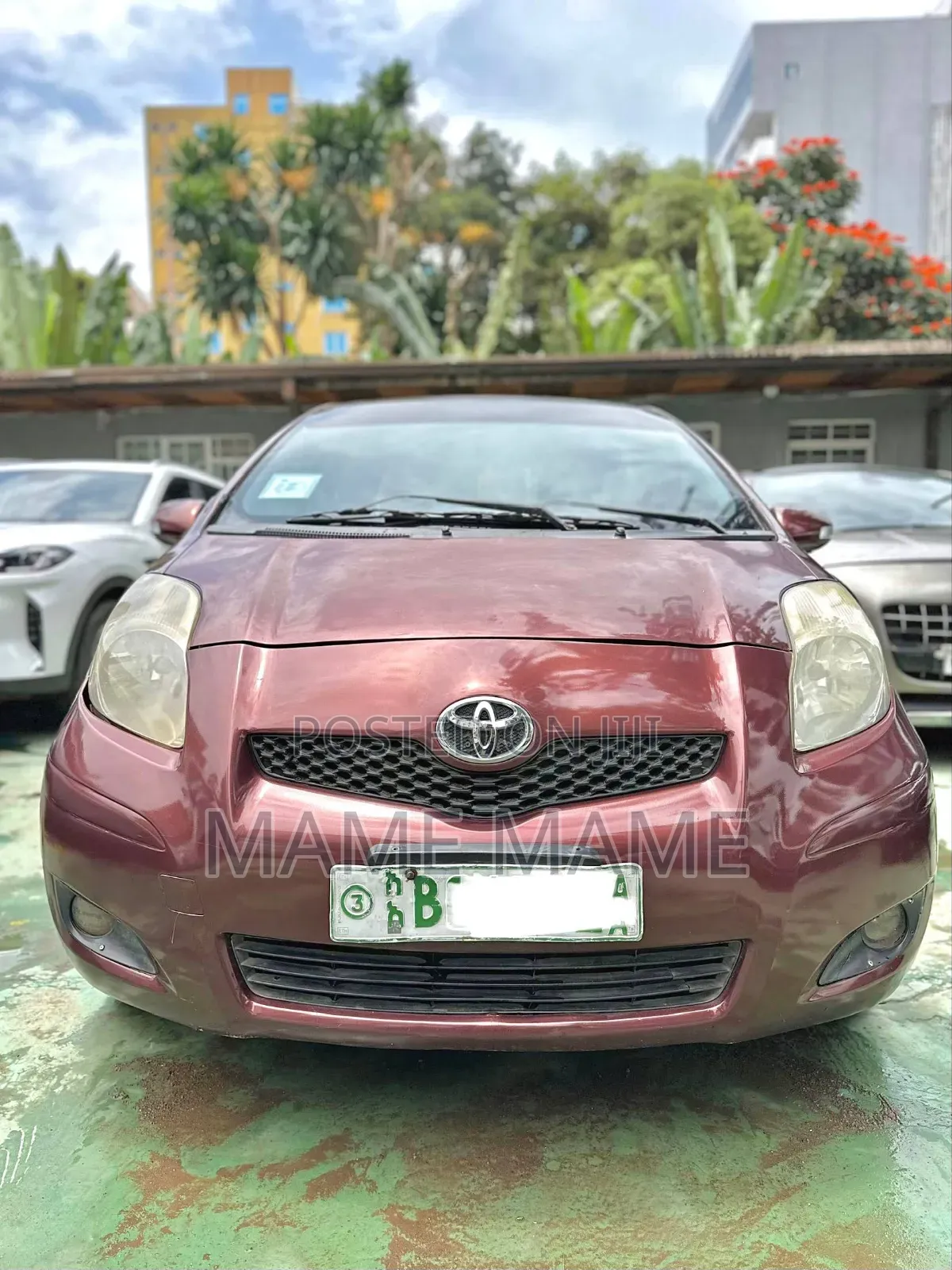 Toyota Yaris 2010 Red