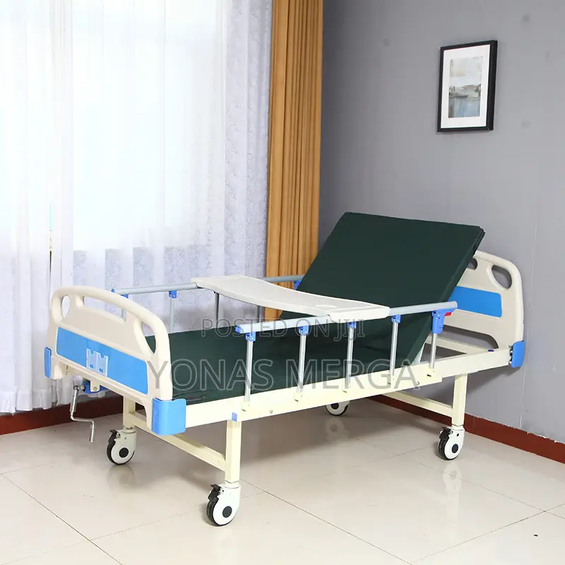 Patient Homcare Bed底鬯hospital Bed刈占backrest and Leg Angles Smoothly