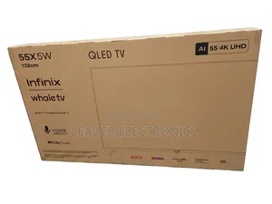 Infinix TV 55" Smart Android TV – Big Screen, Smart Features Immers