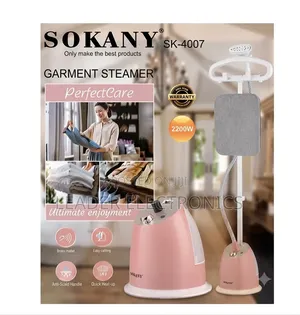 Sokany Garment Steamer – Powerful Steam, Fast Wrinkle Removal