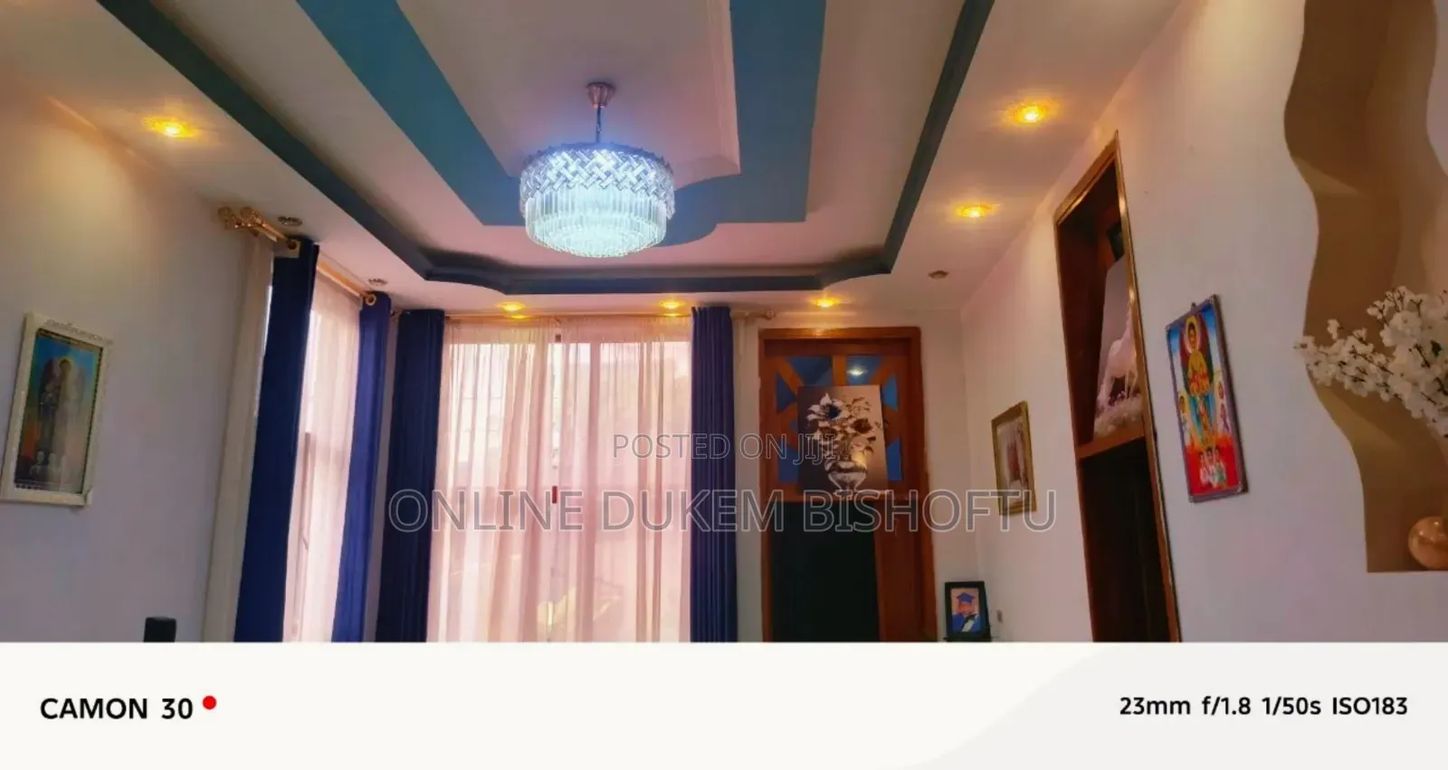 Furnished 7bdrm Villa in Bishoftu Dukem, Oromia-Finfinne for sale