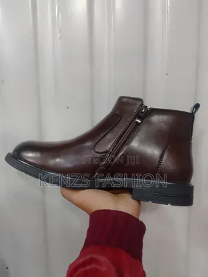 Premium Brown Chelsea Boots (Side Zipped)