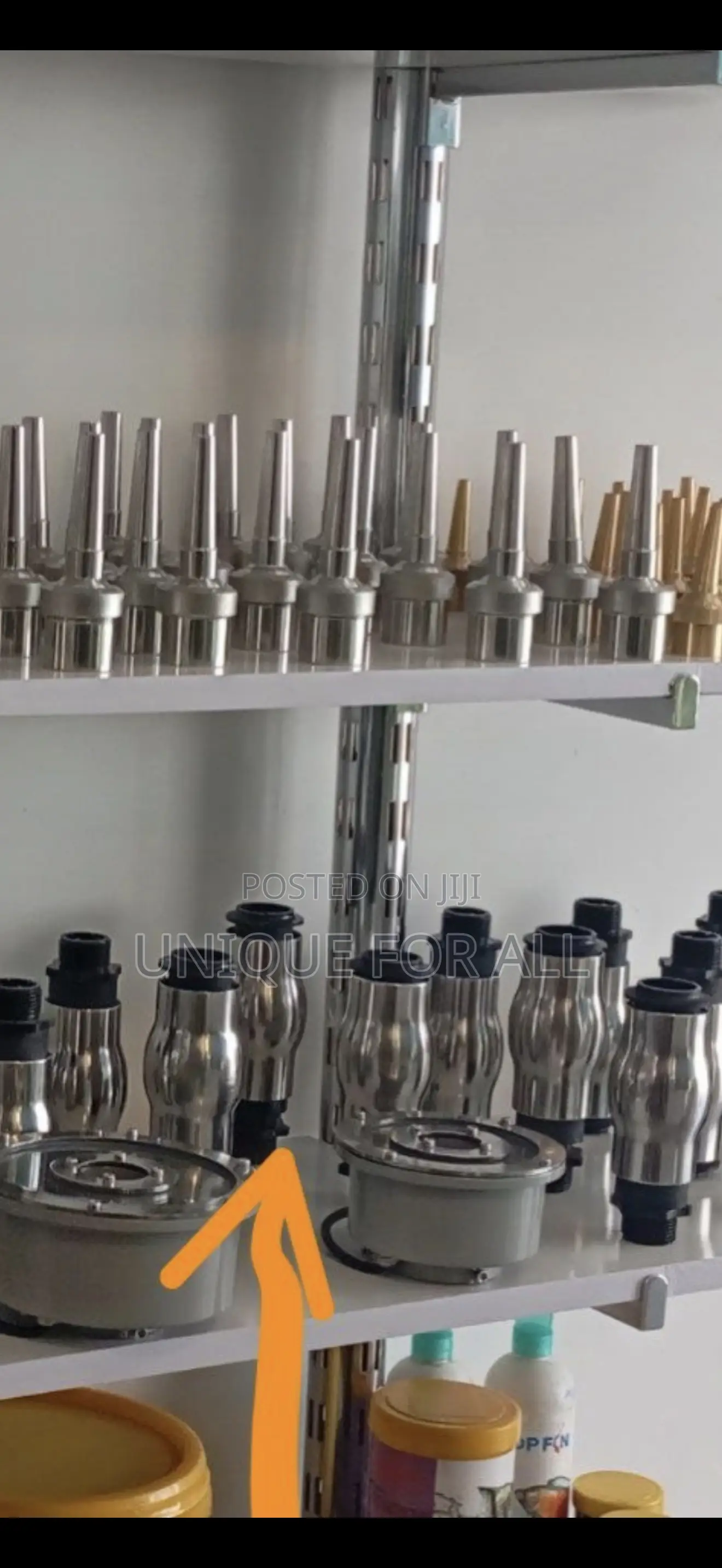 Stainless Steel and Plastic Foam Jet Fountain Nozzle