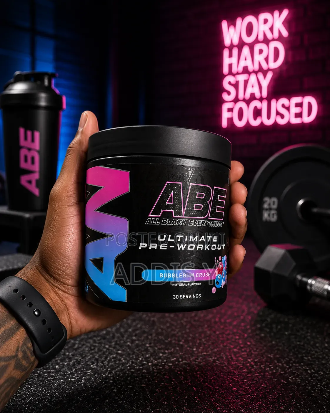ABE All Black Everything Pre-Workout – Available Now