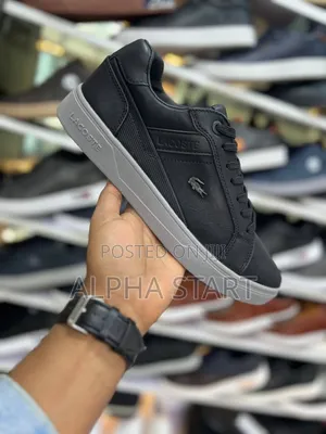 Lacoste Eloop High Master Quality Flat Lather Shoes for Man's