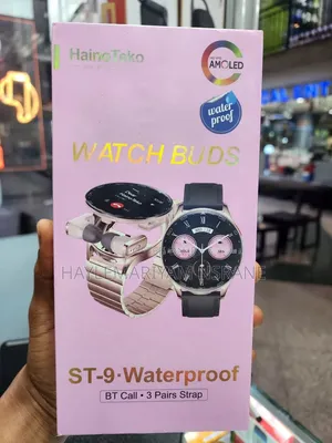 Haino Teko ST-9 Watch Buds (2-in-1 Smartwatch With Wireless Earbuds)