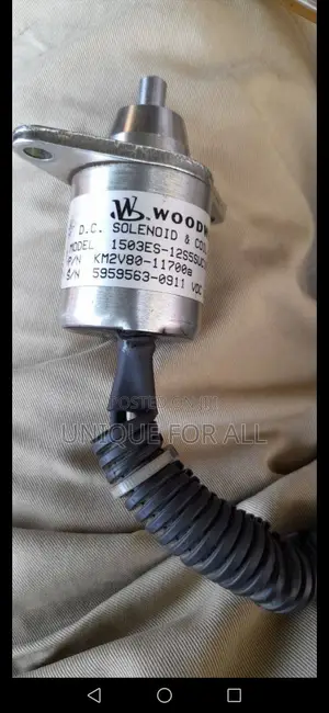 Woodward D.C. Fuel Shutoff Solenoid