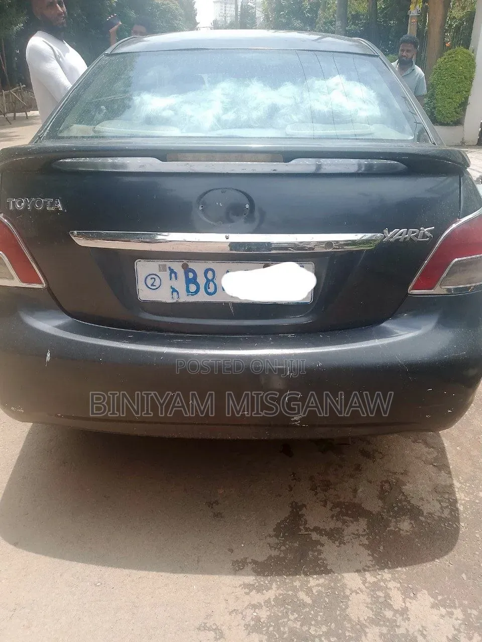 Toyota Yaris 2007 Gray