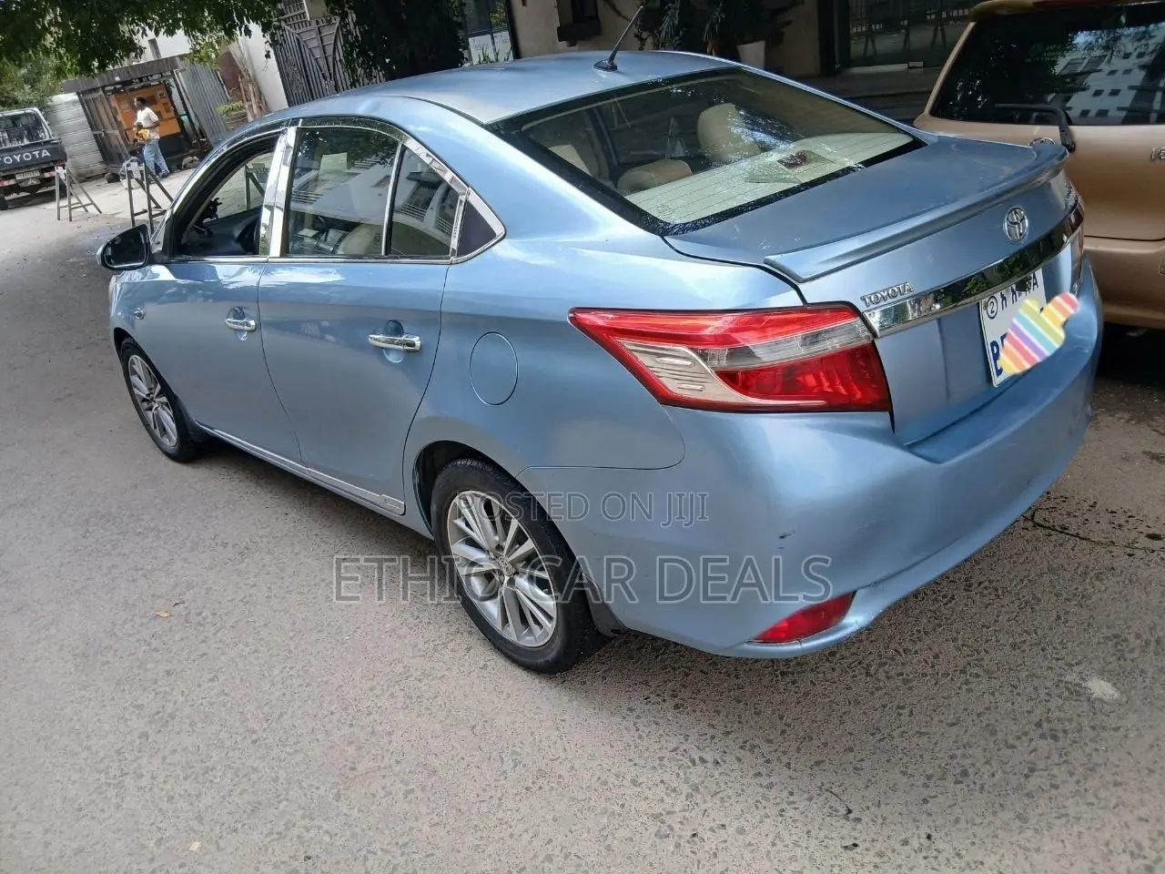Toyota Yaris 2014 Blue