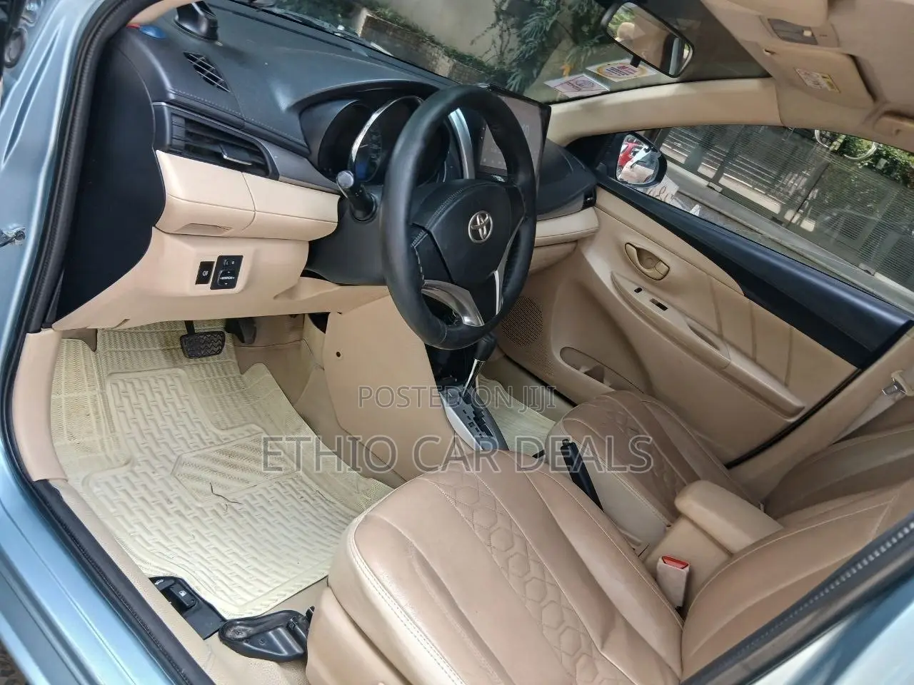 Toyota Yaris 2014 Blue