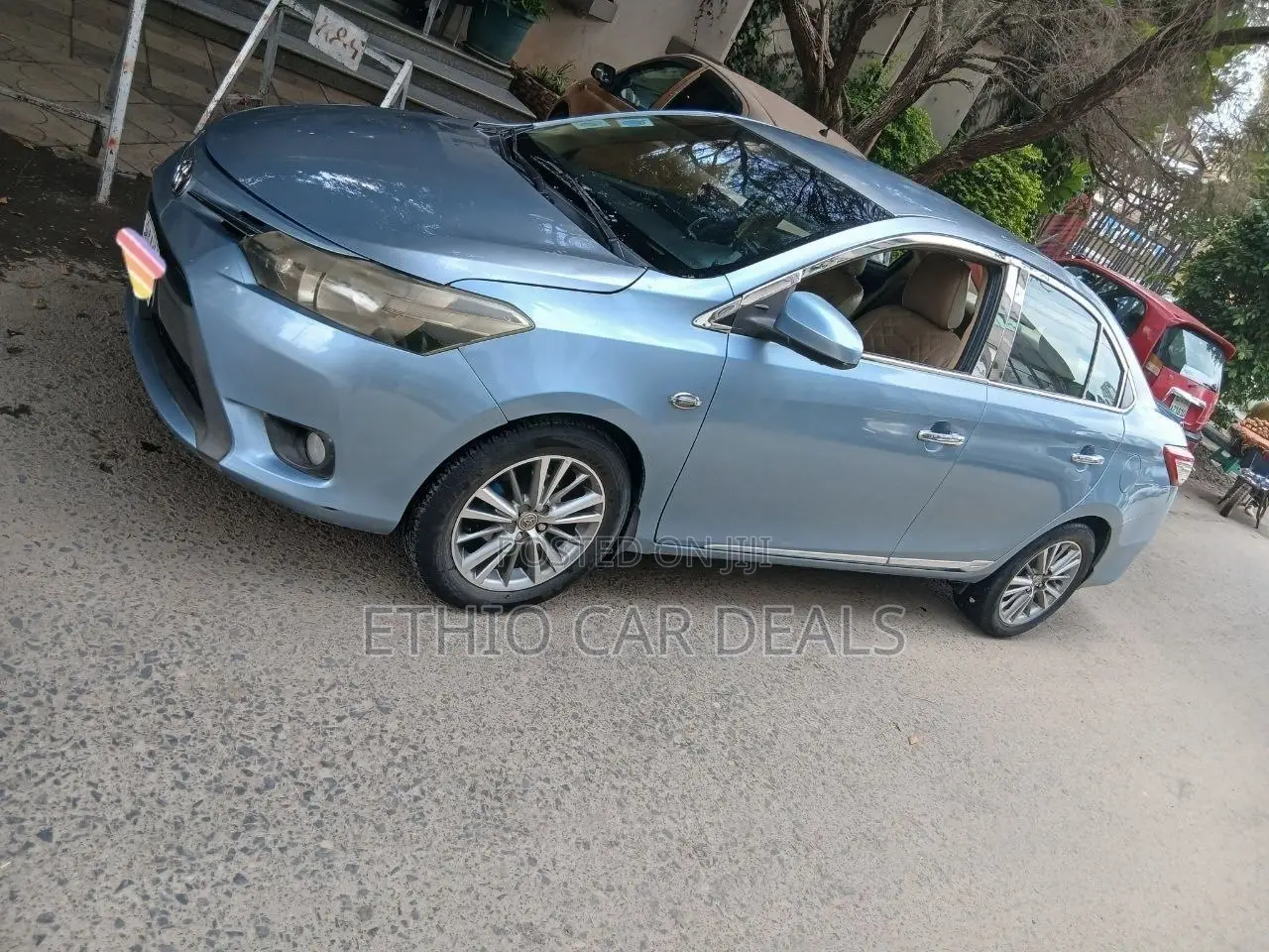 Toyota Yaris 2014 Blue